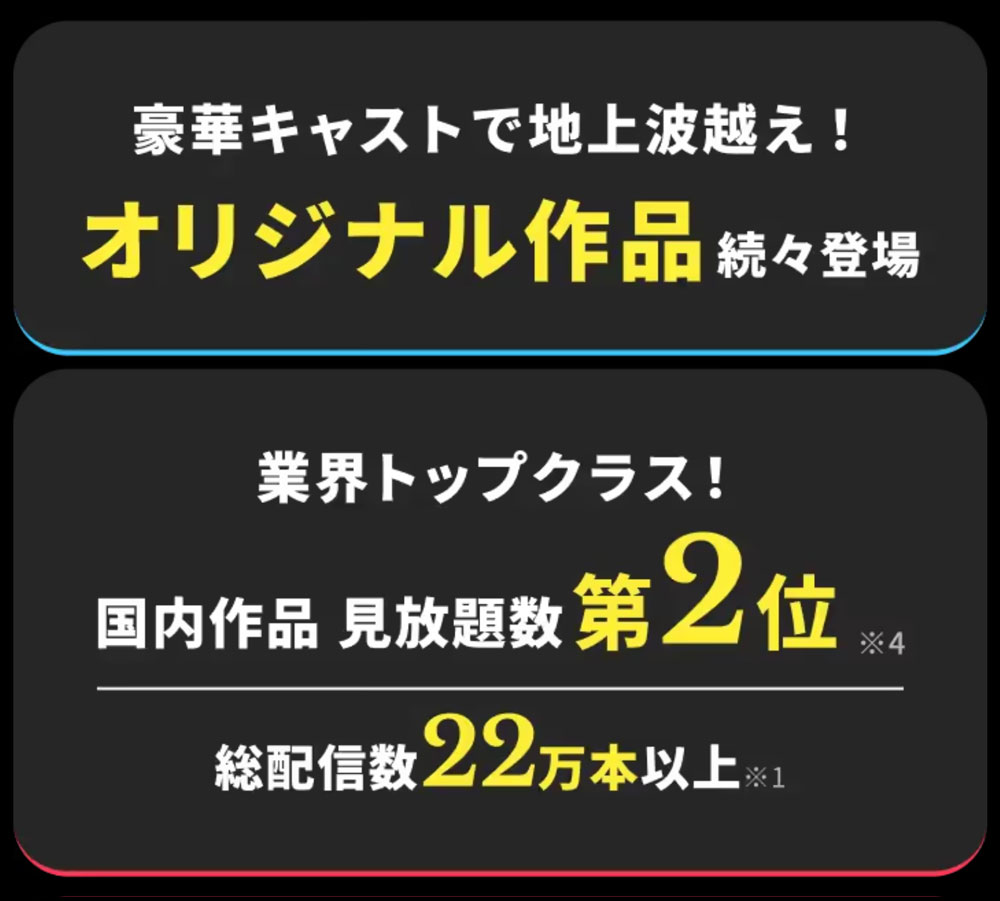 DMM TV プレゼント